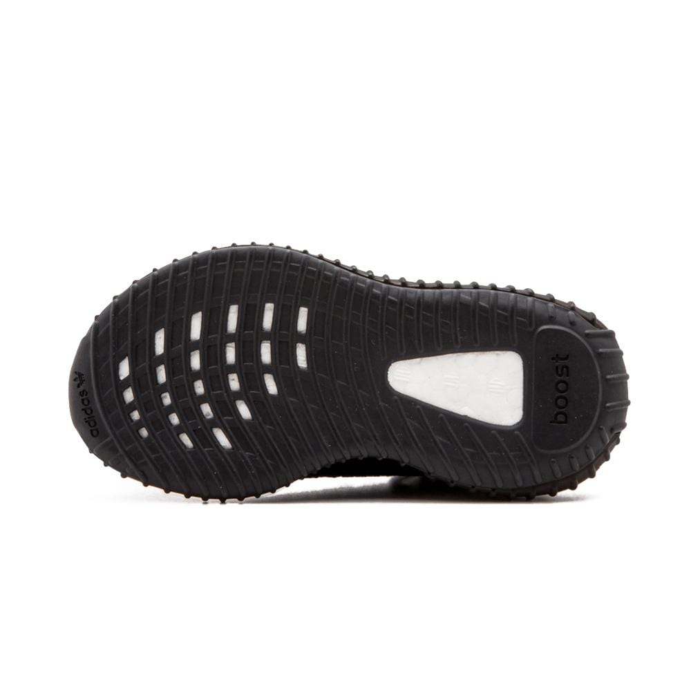 Adidas Yeezy Boost 350 V2 Infant Core Black-Red — UK 0k | EU 16 | US 1k — Detail View