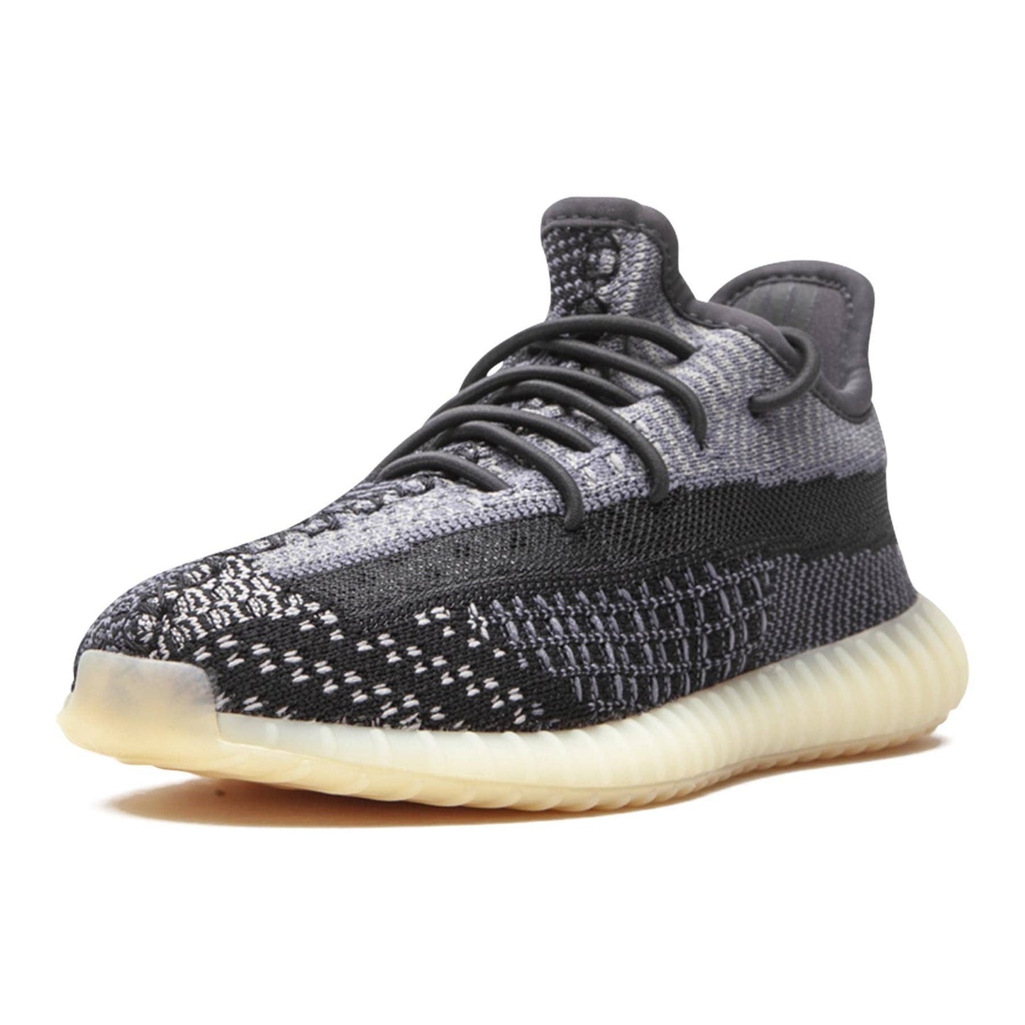 adidas Yeezy Boost 350 V2 Kids 'Carbon' — UK 0k | EU 16 | US 1k — Top View