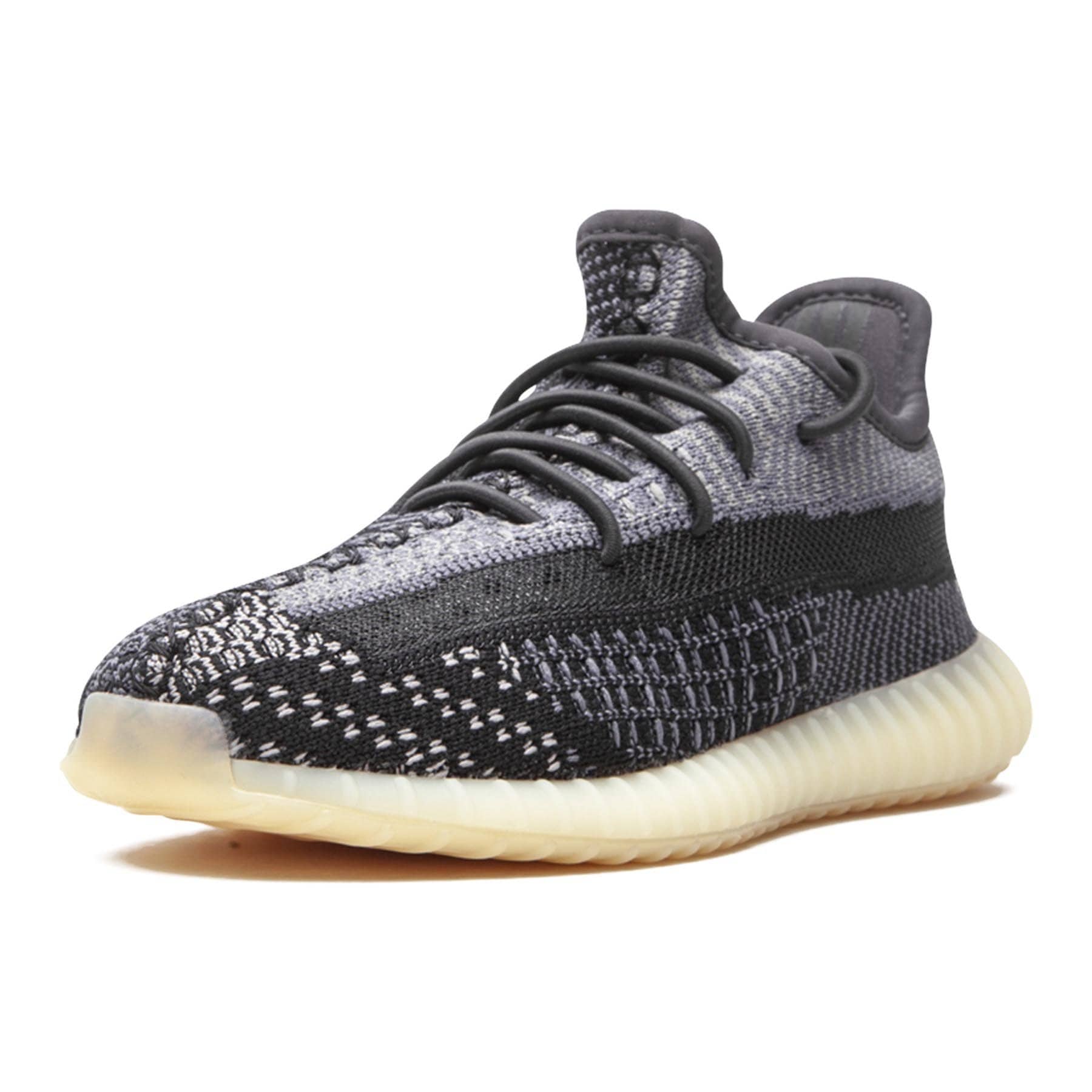 adidas Yeezy Boost 350 V2 Kids 'Carbon' — UK 0k | EU 16 | US 1k — Top View