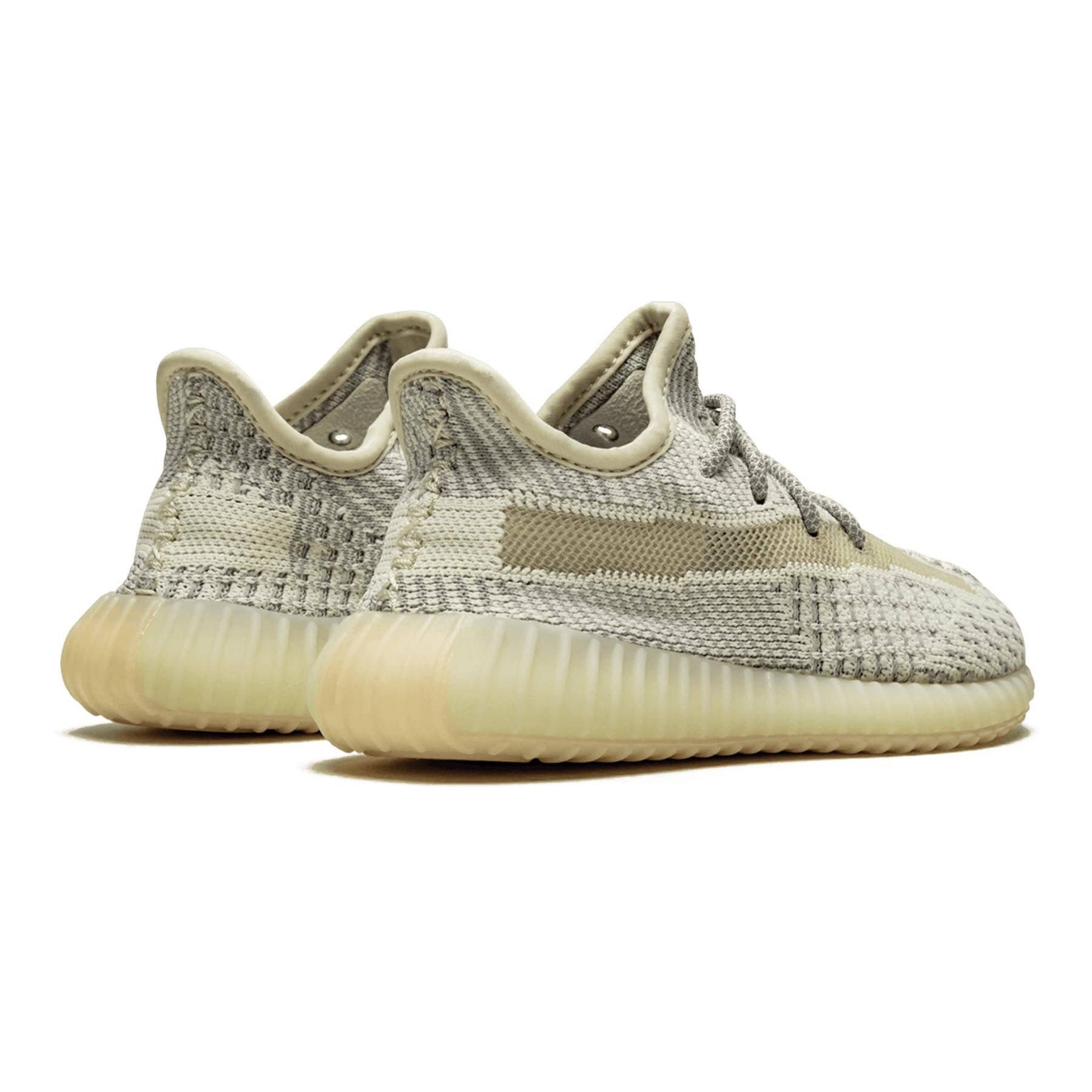 adidas Yeezy Boost 350 V2 Kids 'Lundmark Non-Reflective' — UK 0k | EU 16 | US 1k — Back View