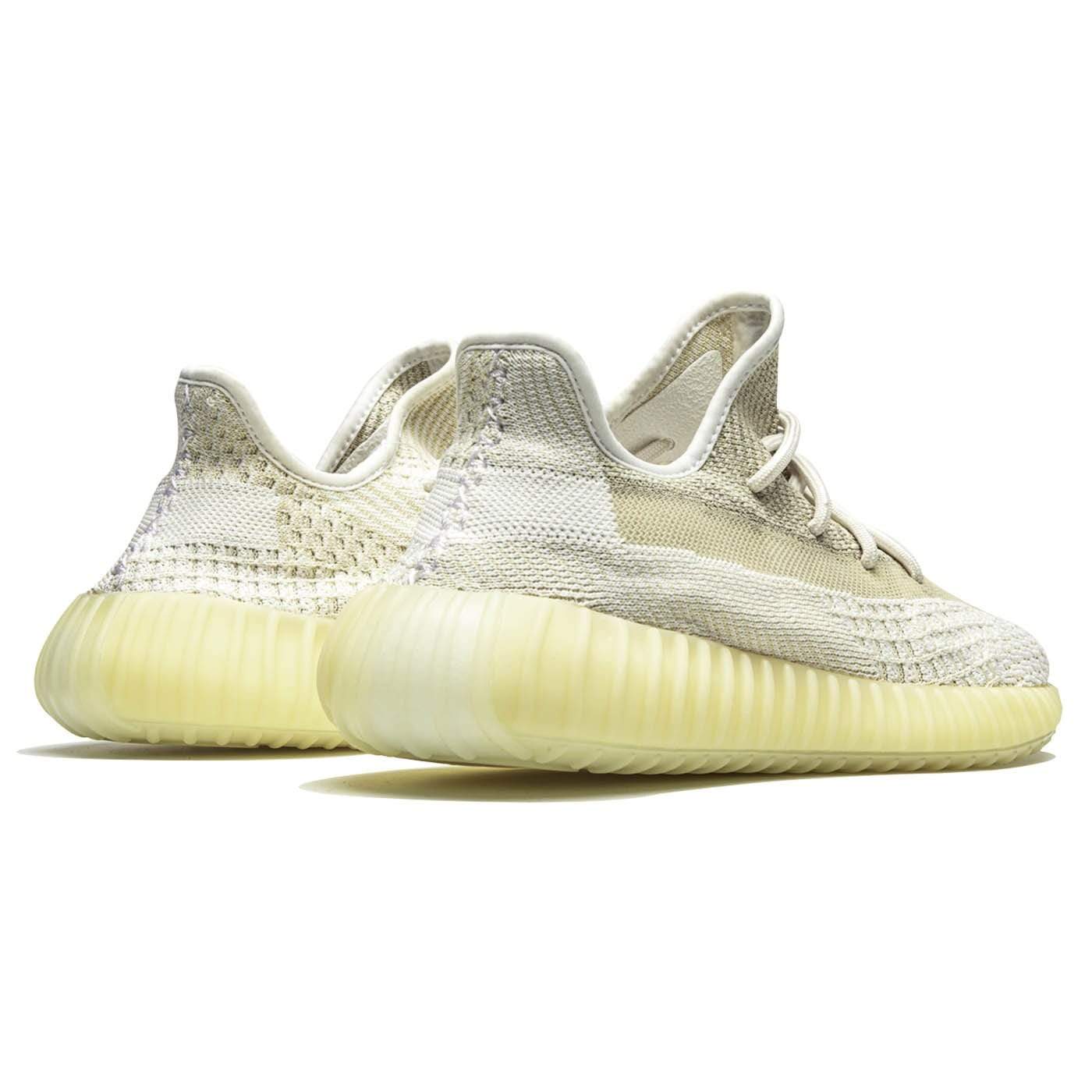 Adidas Yeezy Boost 350 V2 'Natural' — UK 3.5 | EU 36 | US 4 — Back View
