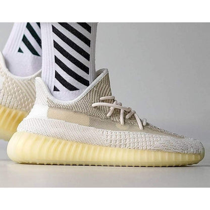 Adidas Yeezy Boost 350 V2 'Natural' — UK 3.5 | EU 36 | US 4 — Detail View