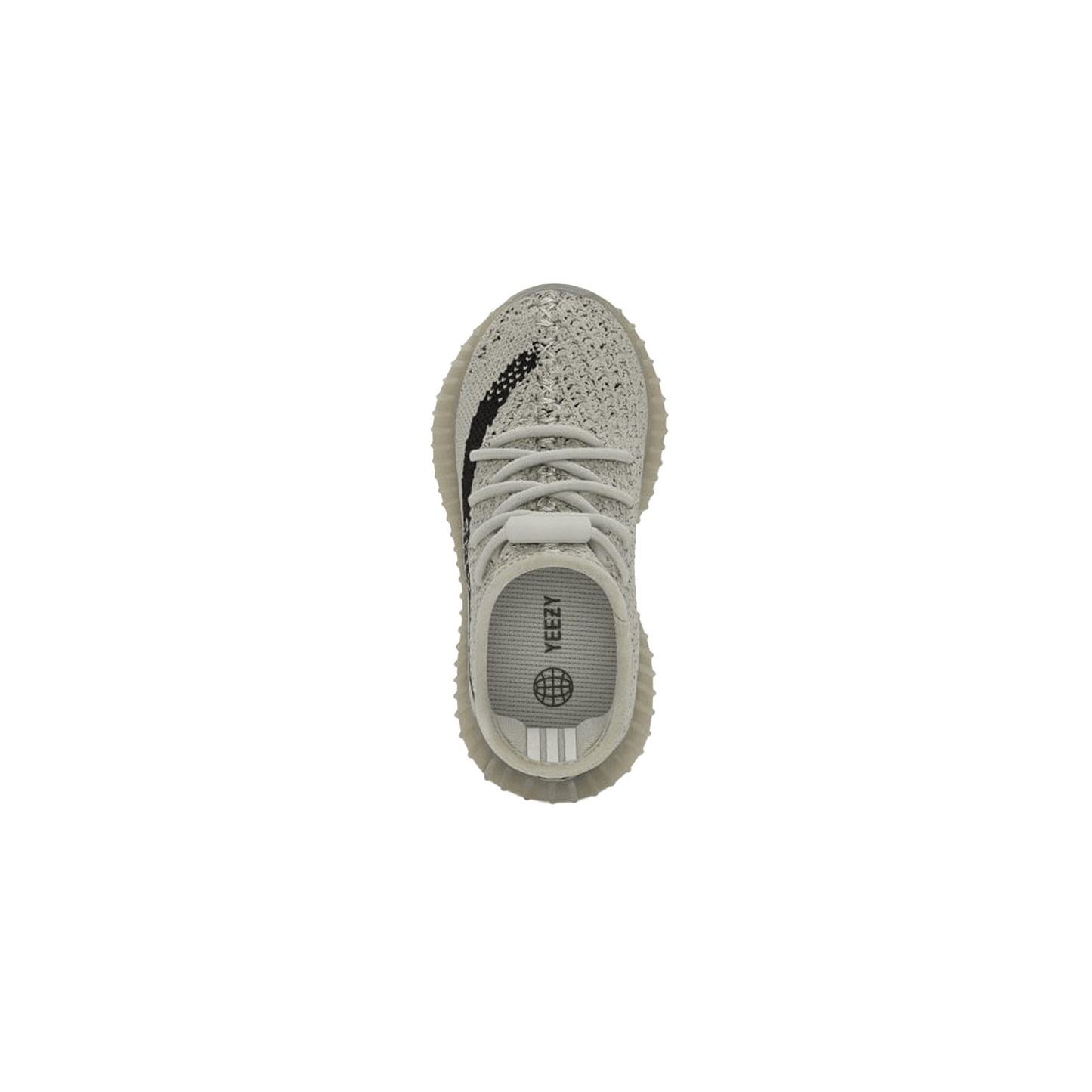adidas Yeezy Boost 350 V2 Infants 'Slate' — UK 0k | EU 16 | US 1k — Back View