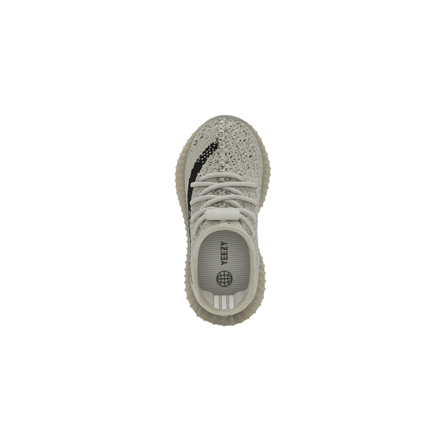 adidas Yeezy Boost 350 V2 Infants 'Slate' — UK 0k | EU 16 | US 1k — Back View