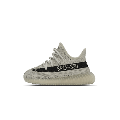 adidas Yeezy Boost 350 V2 Infants 'Slate' — UK 0k | EU 16 | US 1k — Front View