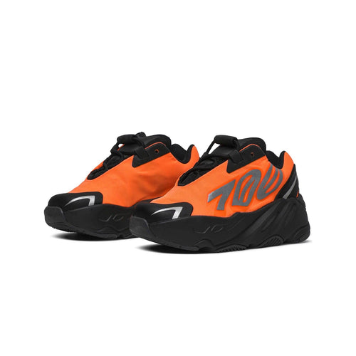 adidas Yeezy Boost 700 MNVN Infant 'Orange' — UK 0k | EU 16 | US 1k — Side View