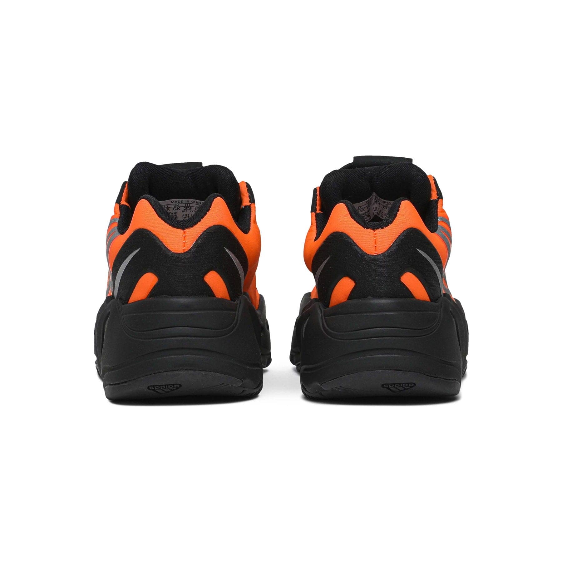 adidas Yeezy Boost 700 MNVN Infant 'Orange' — UK 0k | EU 16 | US 1k — Back View