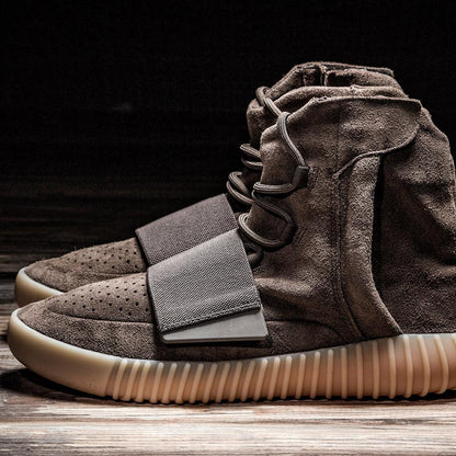 Adidas Yeezy Boost 750 Light Brown — UK 3.5 | EU 36 | US 4 — Lifestyle View