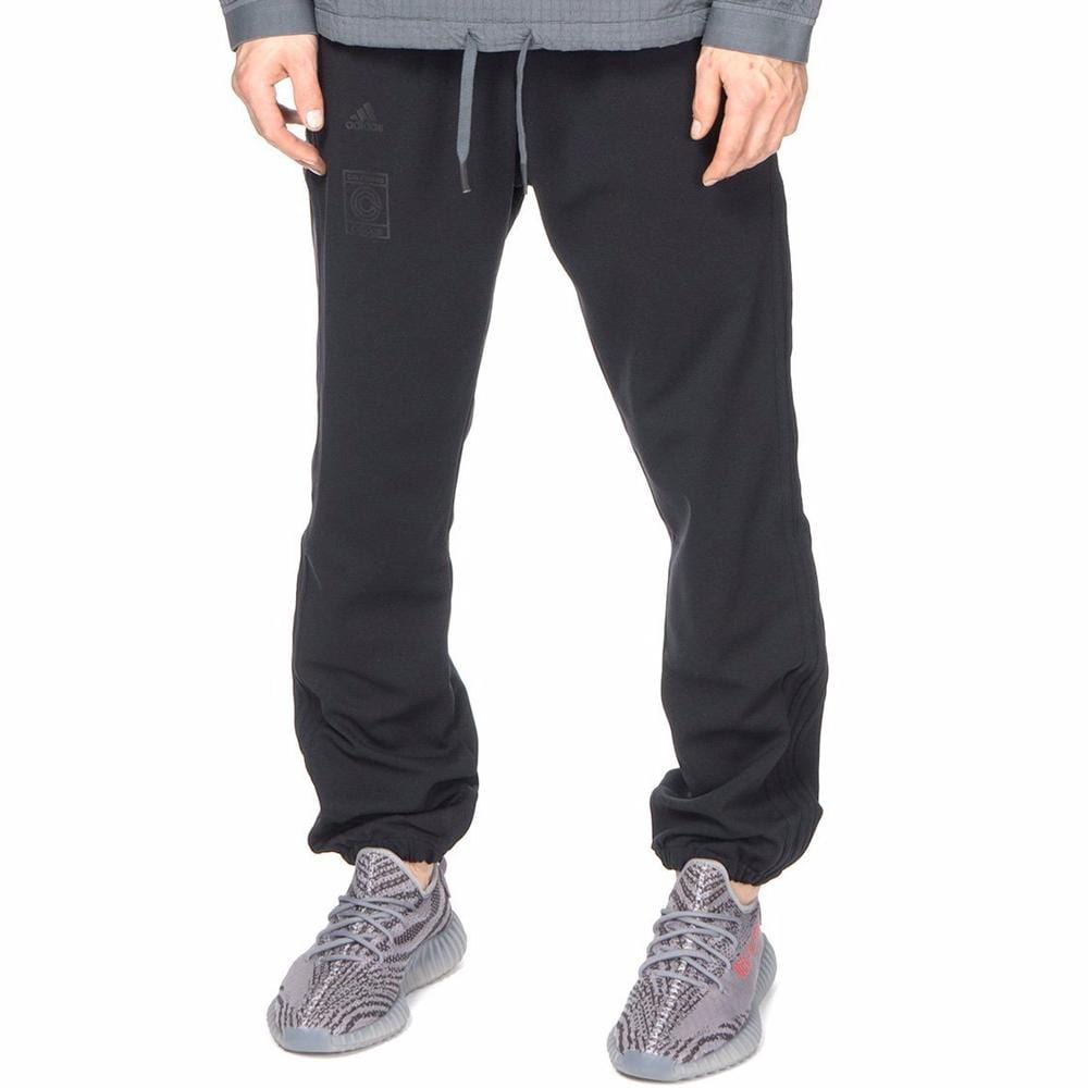 Adidas Yeezy Calabasas Track Pant "Black" — XXS — Top View