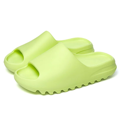 adidas Yeezy Slide 'Glow Green' — UK 3.5 | EU 36 | US 4 — Side View