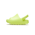 adidas Yeezy Slide Infants 'Glow Green' — UK 0k | EU 16 | US 1k — Front View