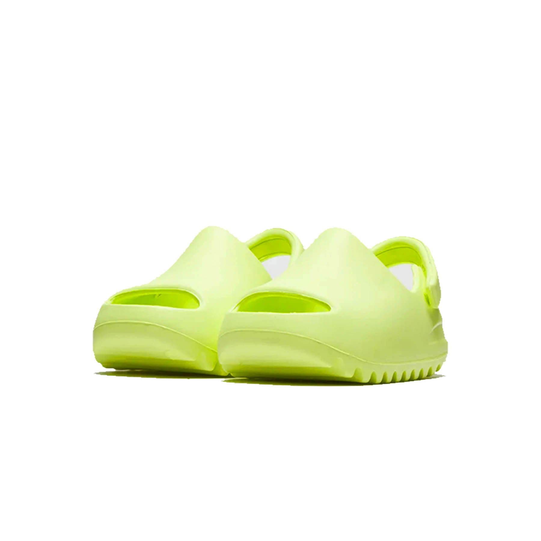 adidas Yeezy Slide Infants 'Glow Green' — UK 0k | EU 16 | US 1k — Side View