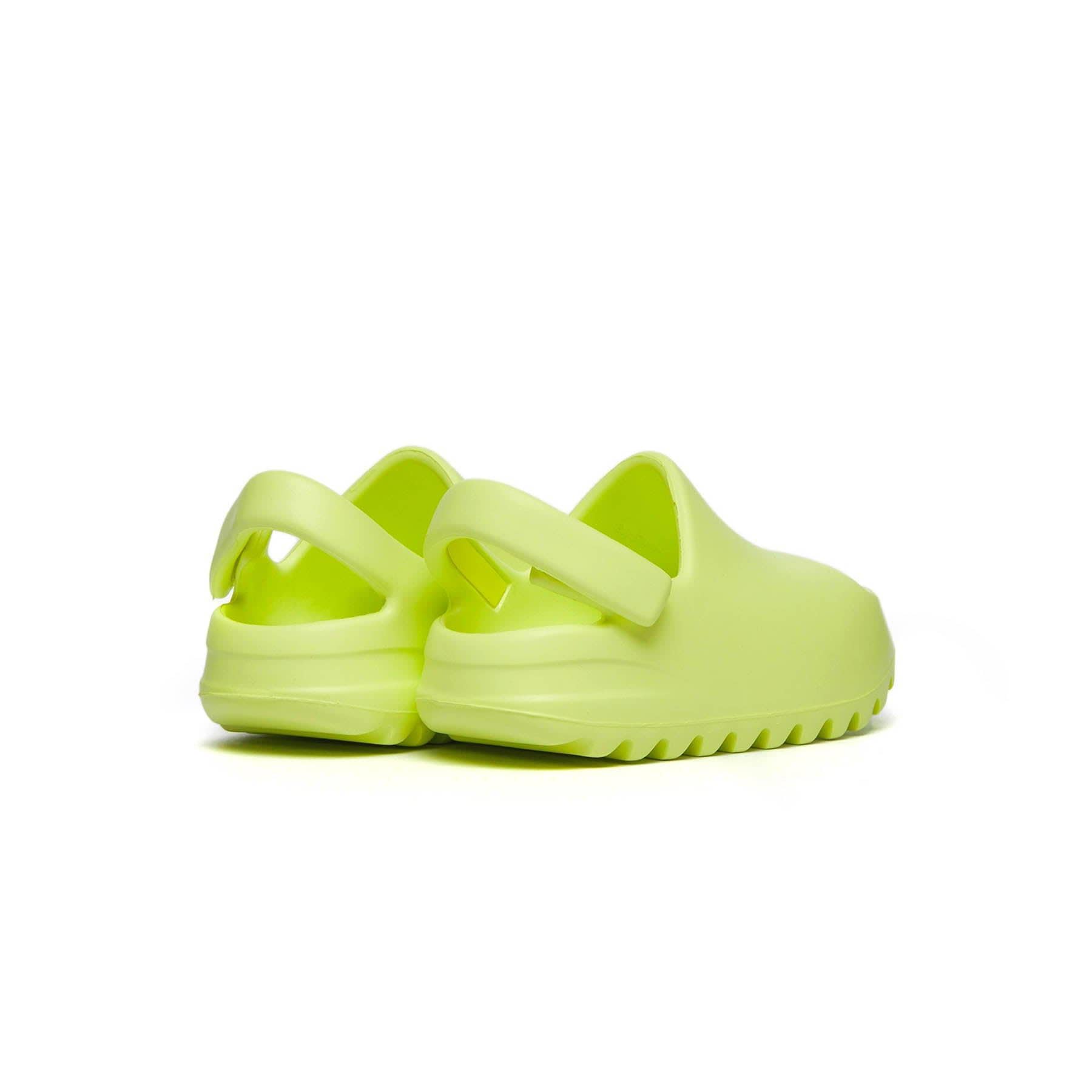 adidas Yeezy Slide Infants 'Glow Green' — UK 0k | EU 16 | US 1k — Back View