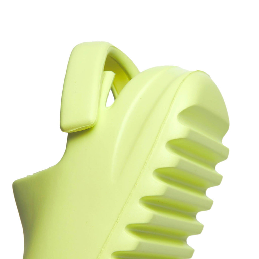 adidas Yeezy Slide Infants 'Glow Green' — UK 0k | EU 16 | US 1k — Lifestyle View