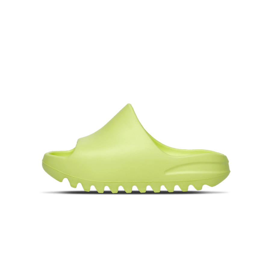 adidas Yeezy Slide Kids 'Glow Green' — UK 10k | EU 28 | US 10.5k — Front View