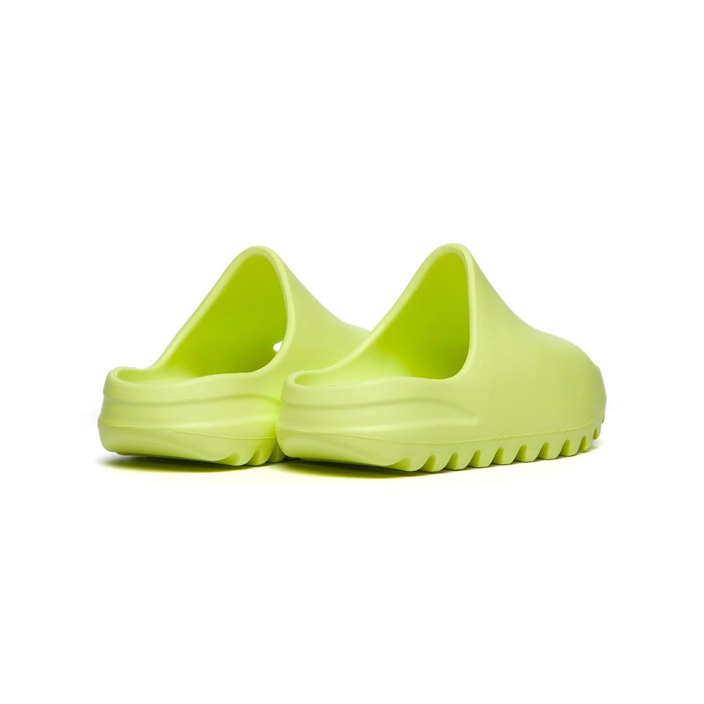 adidas Yeezy Slide Kids 'Glow Green' — UK 10k | EU 28 | US 10.5k — Back View