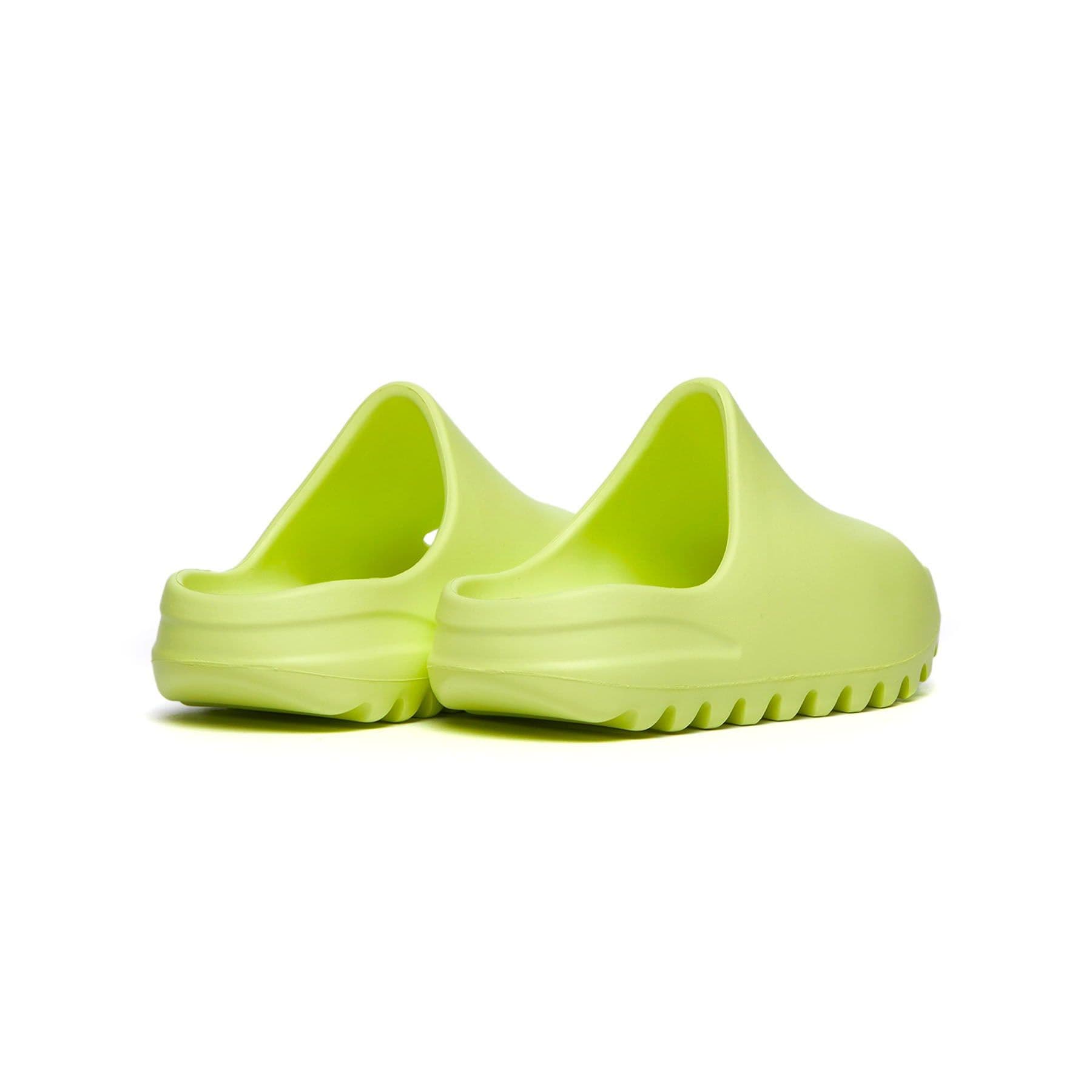 adidas Yeezy Slide Kids 'Glow Green' — UK 10k | EU 28 | US 10.5k — Back View