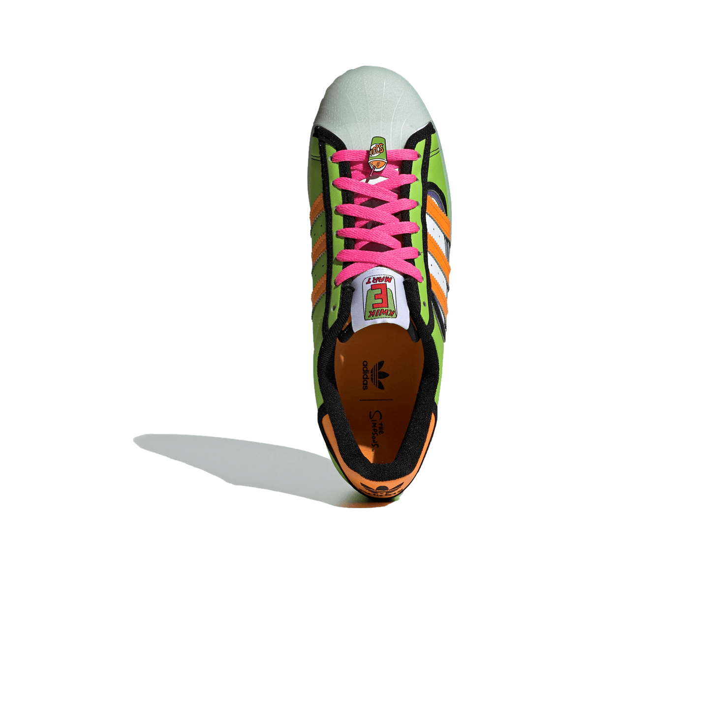 The Simpsons x Superstar 'Squishee' — UK 3.5 | EU 36 | US 4 — Back View