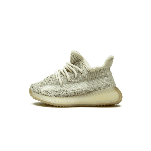 Adidas Yeezy Boost 350 V2 Infant 'Citrin Non-Reflective' — UK 0k | EU 16 | US 1k — Front View