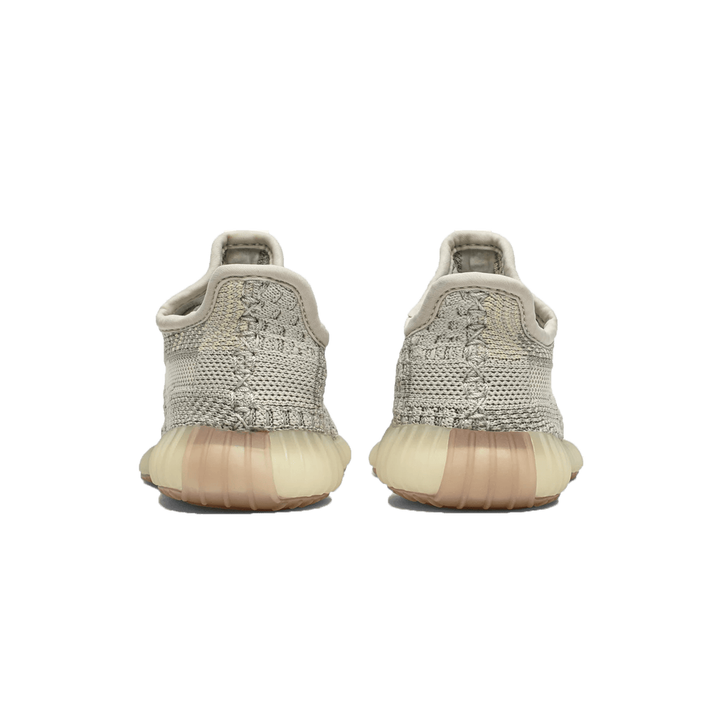 Adidas Yeezy Boost 350 V2 Infant 'Citrin Non-Reflective' — UK 0k | EU 16 | US 1k — Back View