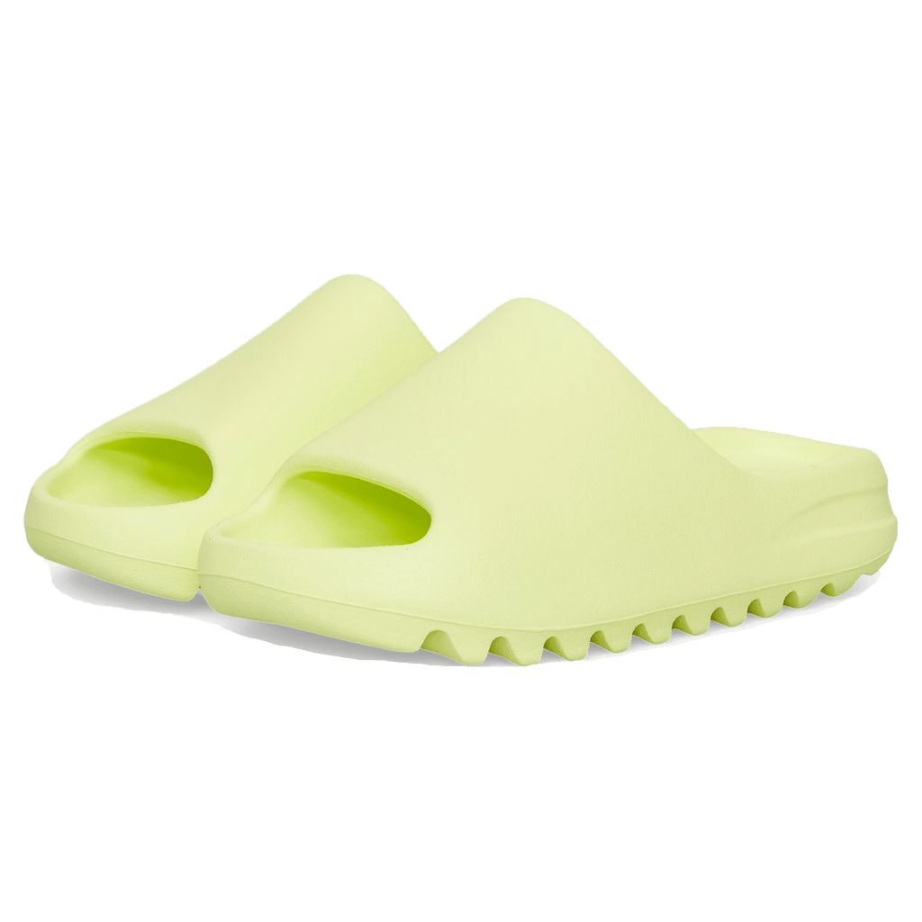adidas Yeezy Slide 'Glow Green' 2022 — UK 3.5 | EU 36 | US 4 — Side View