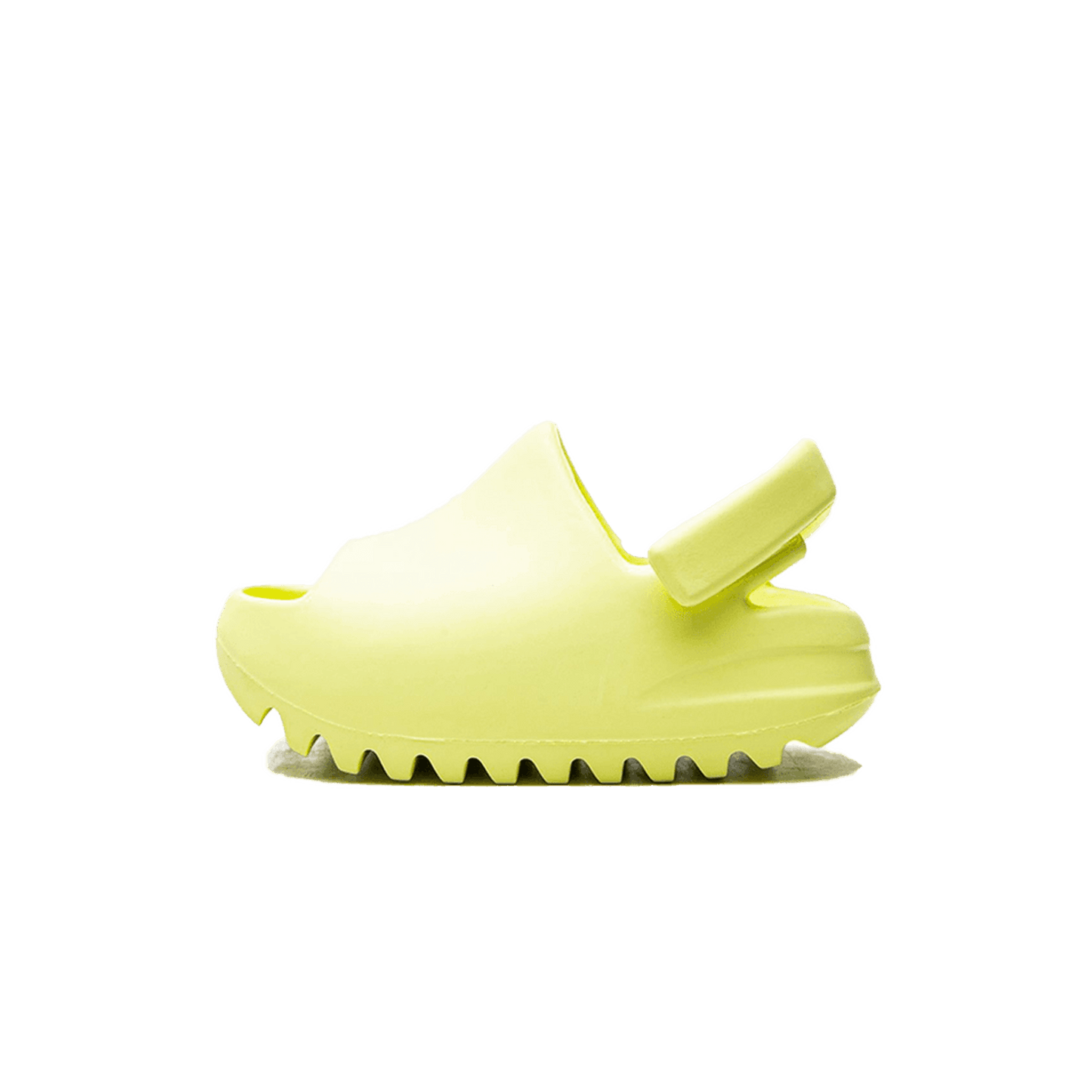 adidas Yeezy Slide Infants Glow Green (2022) (Restock) — UK 0k | EU 16 | US 1k — Front View