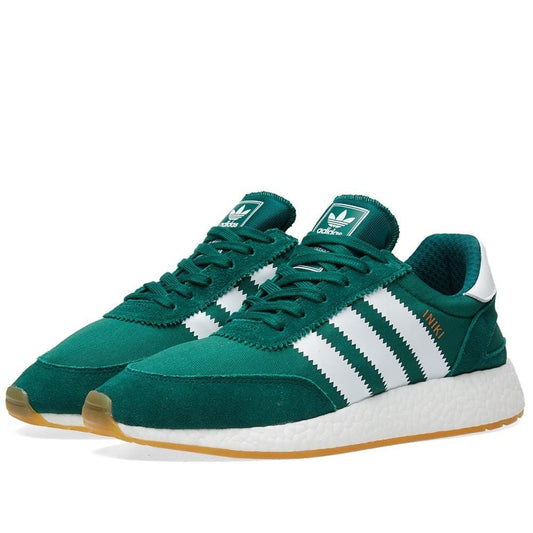 adidas Iniki Runner Collegiate Green-Gum — UK 3.5 | EU 36 | US 4 — Side View