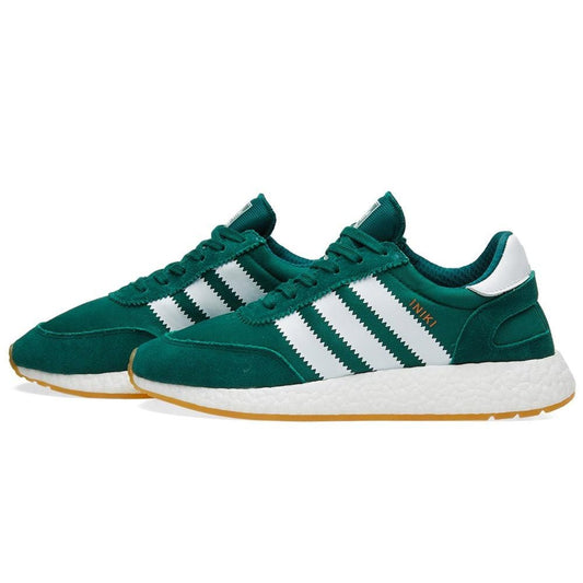 adidas Iniki Runner Collegiate Green-Gum — UK 3.5 | EU 36 | US 4 — Front View
