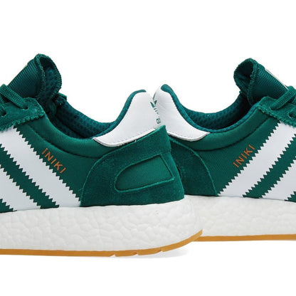adidas Iniki Runner Collegiate Green-Gum — UK 3.5 | EU 36 | US 4 — Top View