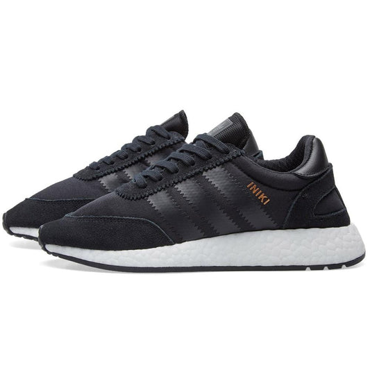 Adidas Iniki Runner 'Core Black' — UK 3.5 | EU 36 | US 4 — Front View