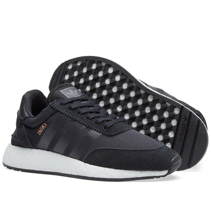 Adidas Iniki Runner 'Core Black' — UK 3.5 | EU 36 | US 4 — Detail View