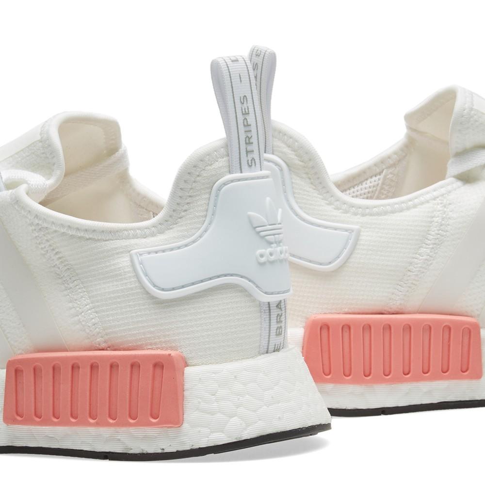 adidas W NMD_R1 White Rose — UK 3.5 | EU 36 | US 4 — Top View