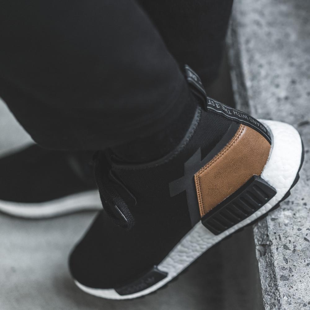 adidas NMD_C1 Trail Premium Leather Core Black — UK 3.5 | EU 36 | US 4 — Alternate View 7