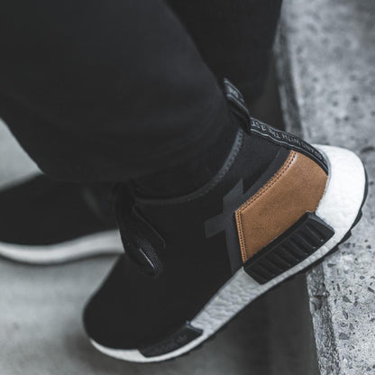 adidas NMD_C1 Trail Premium Leather Core Black — UK 3.5 | EU 36 | US 4 — Alternate View 7