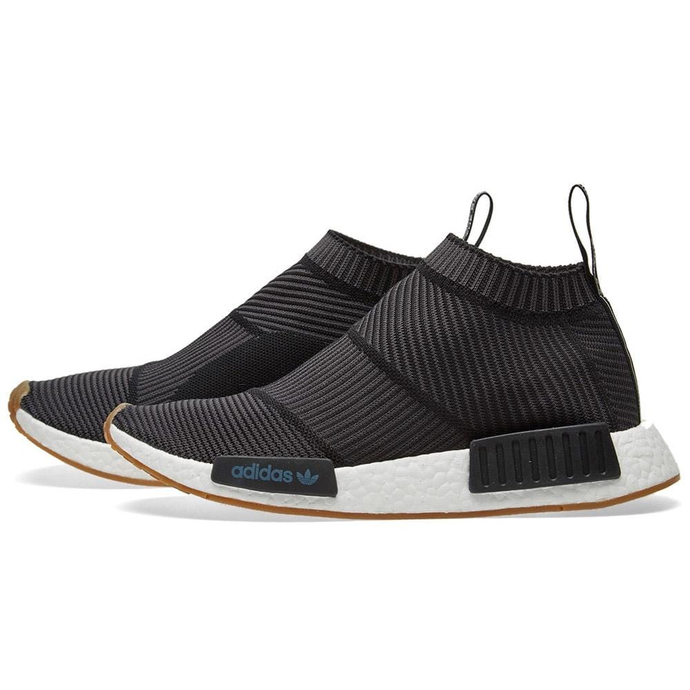 adidas Originals NMD_CS1 PK Black Gum — UK 3.5 | EU 36 | US 4 — Front View