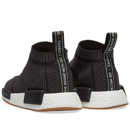 adidas Originals NMD_CS1 PK Black Gum — UK 3.5 | EU 36 | US 4 — Back View