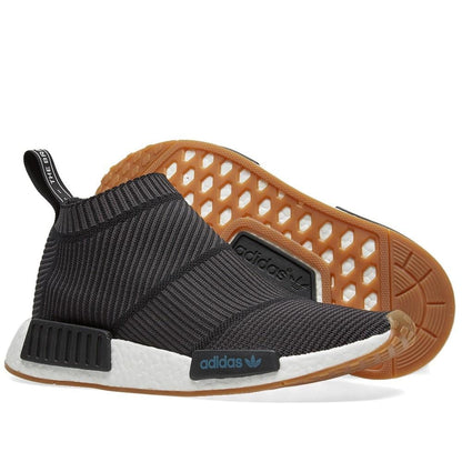 adidas Originals NMD_CS1 PK Black Gum — UK 3.5 | EU 36 | US 4 — Top View