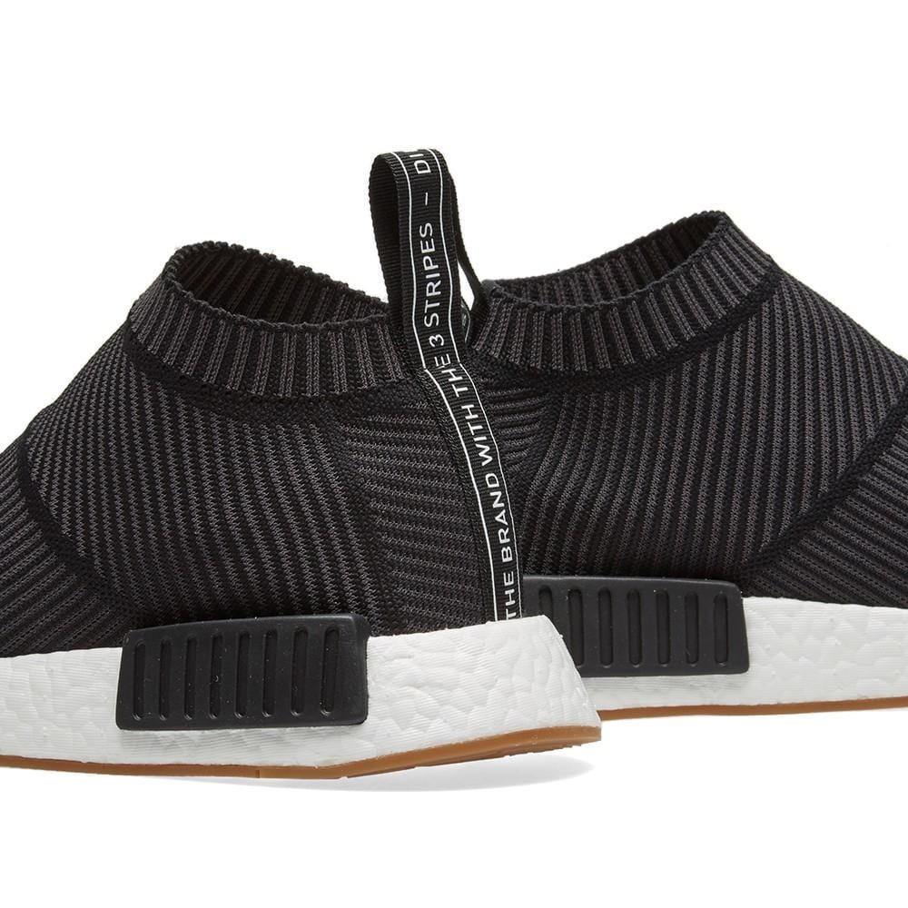 adidas Originals NMD_CS1 PK Black Gum — UK 3.5 | EU 36 | US 4 — Detail View