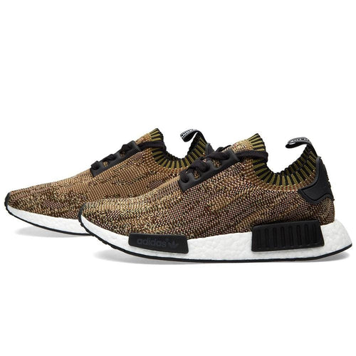 ADIDAS NMD_R1 PK Olive Cargo & Black — UK 3.5 | EU 36 | US 4 — Front View
