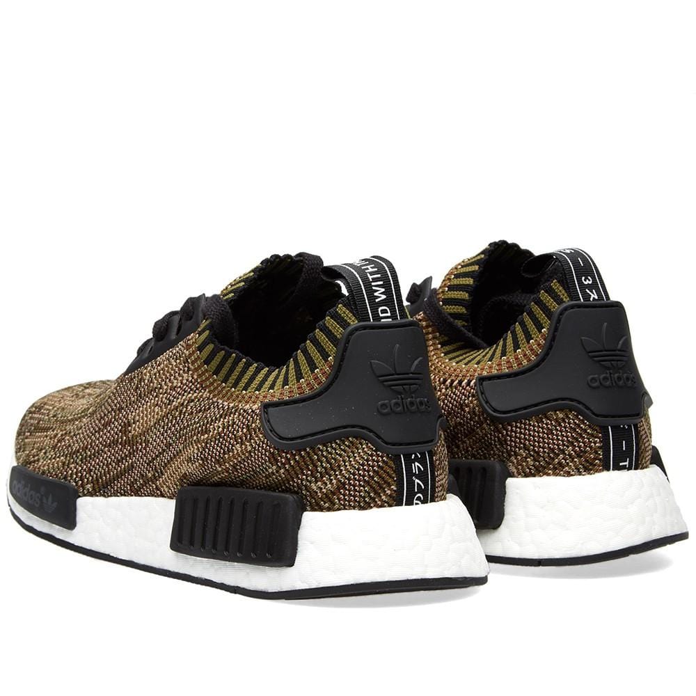 ADIDAS NMD_R1 PK Olive Cargo & Black — UK 3.5 | EU 36 | US 4 — Lifestyle View