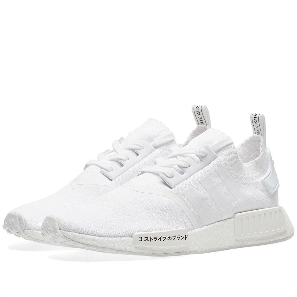 adidas NMD_R1 Primeknit Footwear White  Japan Pack — UK 3.5 | EU 36 | US 4 — Side View
