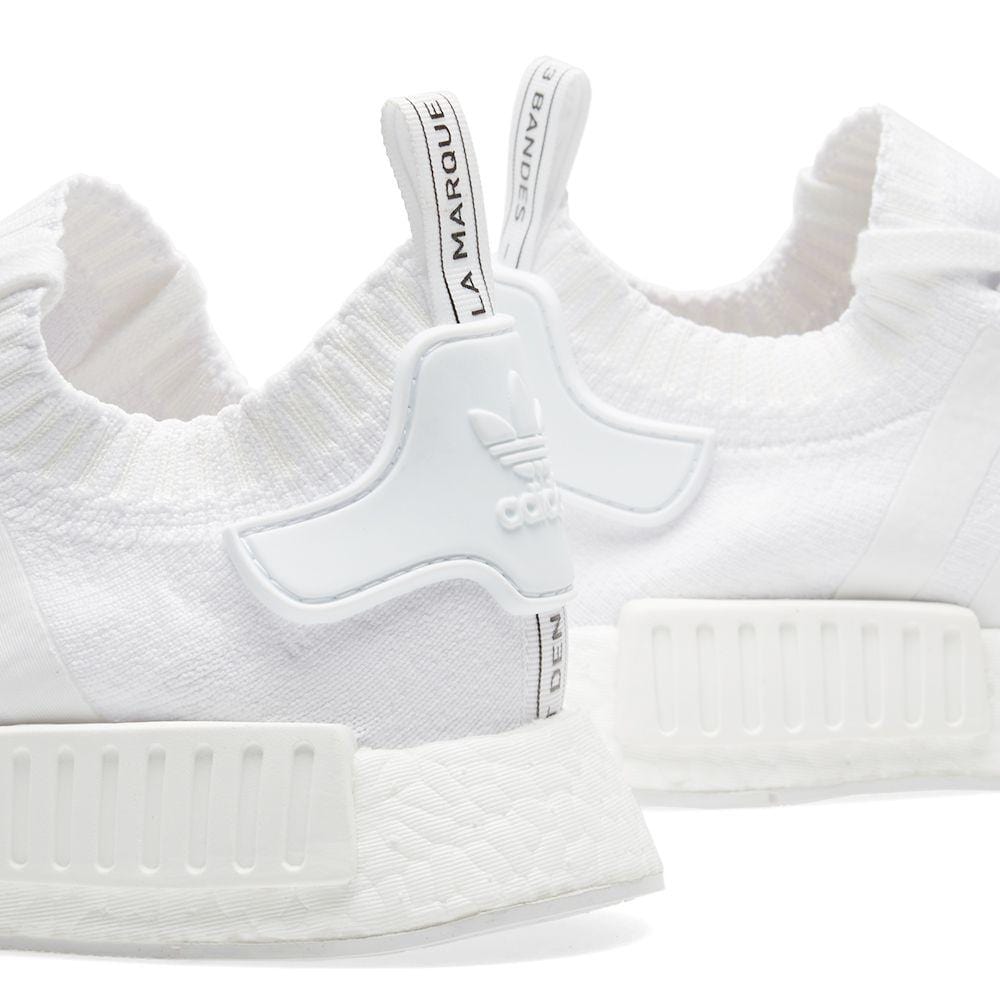 adidas NMD_R1 Primeknit Footwear White  Japan Pack — UK 3.5 | EU 36 | US 4 — Detail View