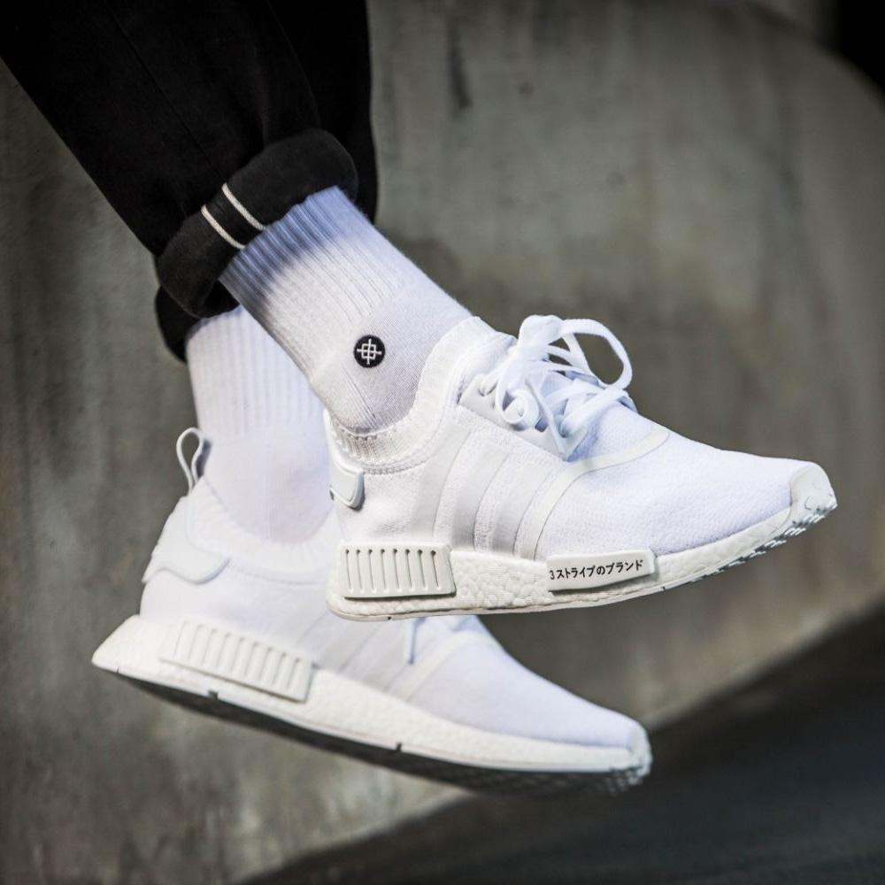 adidas NMD_R1 Primeknit Footwear White  Japan Pack — UK 3.5 | EU 36 | US 4 — Alternate View 8