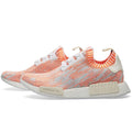 Adidas NMD_R1 Primeknit Camo Pack  Solar Red — UK 3.5 | EU 36 | US 4 — Front View