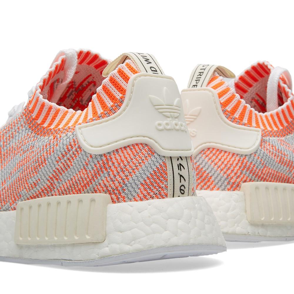 Adidas NMD_R1 Primeknit Camo Pack  Solar Red — UK 3.5 | EU 36 | US 4 — Alternate View 7