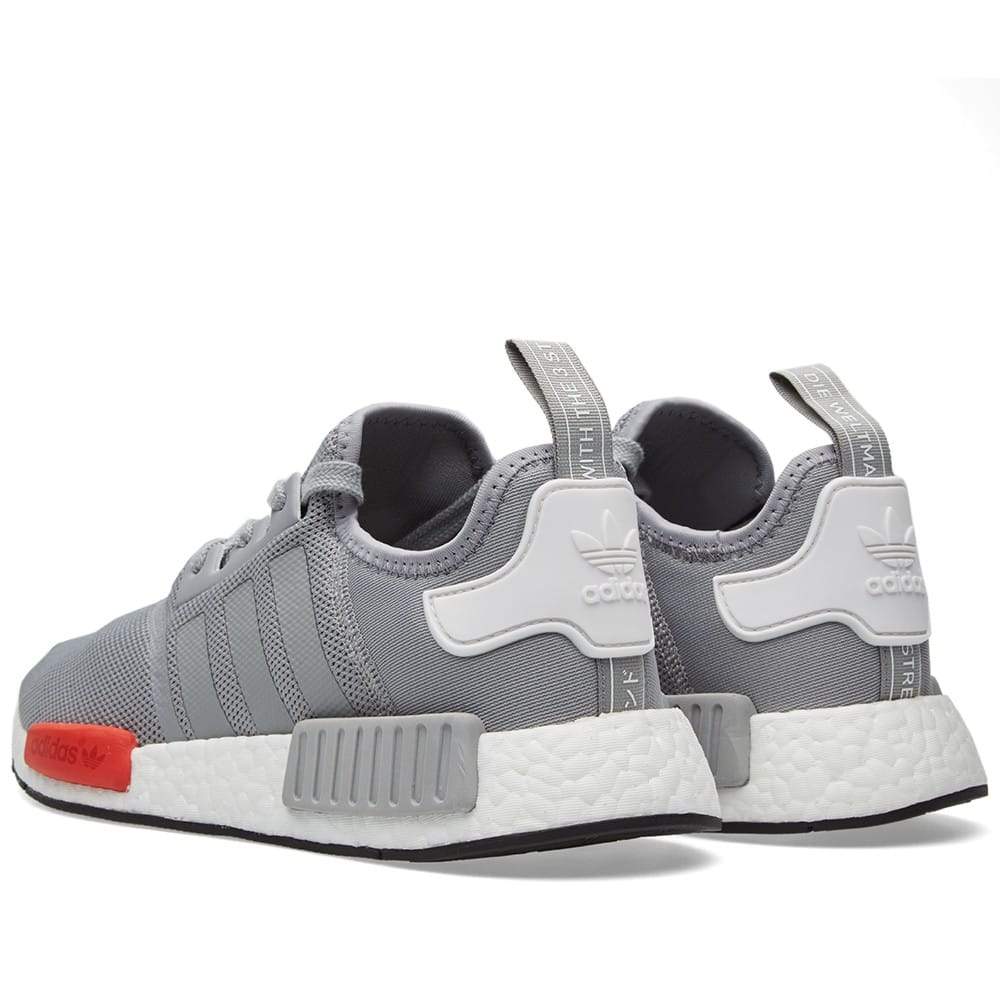 ADIDAS NMD RUNNER JUNIOR Light Onix & White — UK 3.5 | EU 36 | US 4 — Detail View