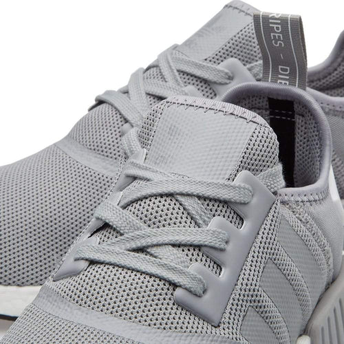 ADIDAS NMD RUNNER JUNIOR Light Onix & White — UK 3.5 | EU 36 | US 4 — Side View