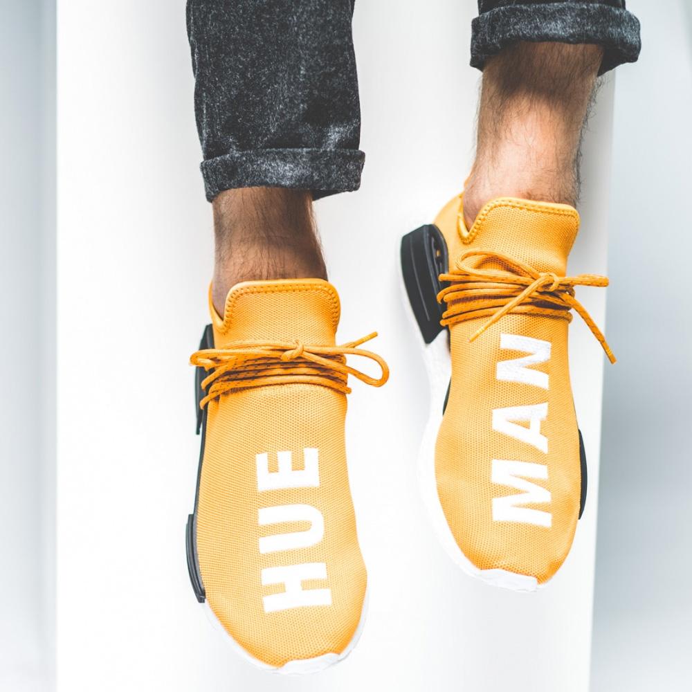 PHARRELL WILLIAMS X ADIDAS NMD HUMAN RACE  TANGERINE — UK 3.5 | EU 36 | US 4 — Alternate View 8