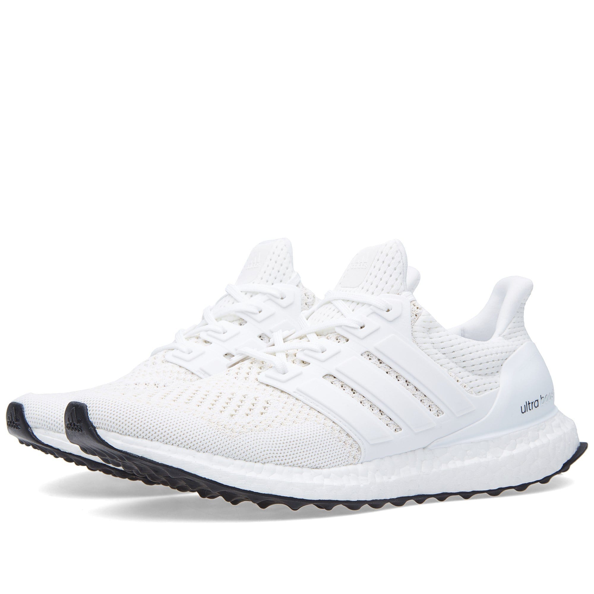 ADIDAS ULTRA BOOST 1.0 W White & Silver Metallic — UK 3.5 | EU 36 | US 4 — Side View