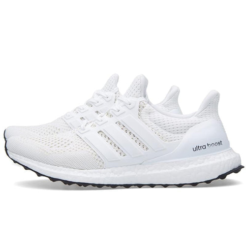 ADIDAS ULTRA BOOST 1.0 W White & Silver Metallic — UK 3.5 | EU 36 | US 4 — Front View